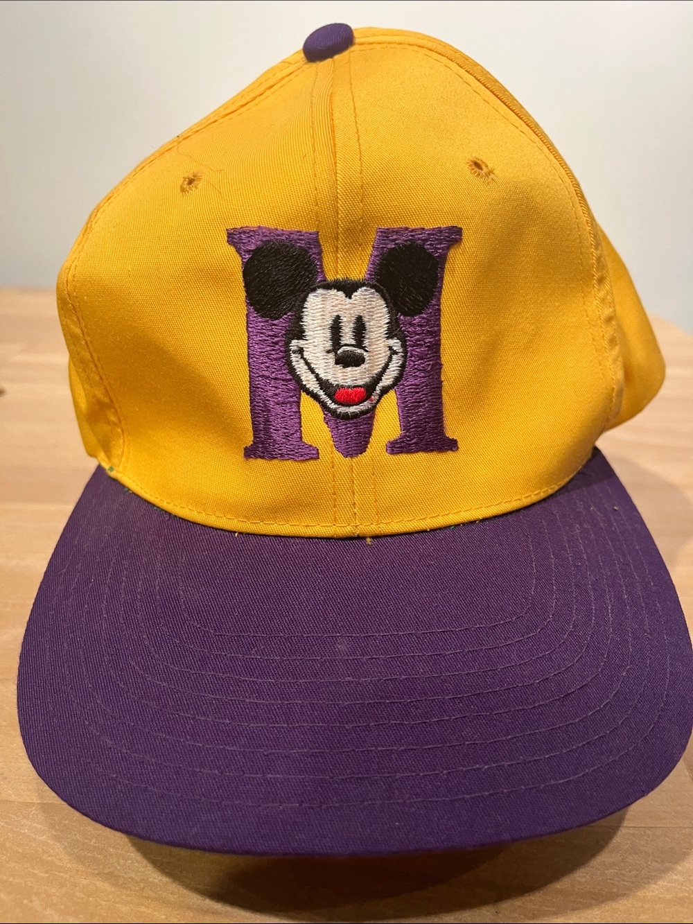 Mickey Mouse Baseball style hay